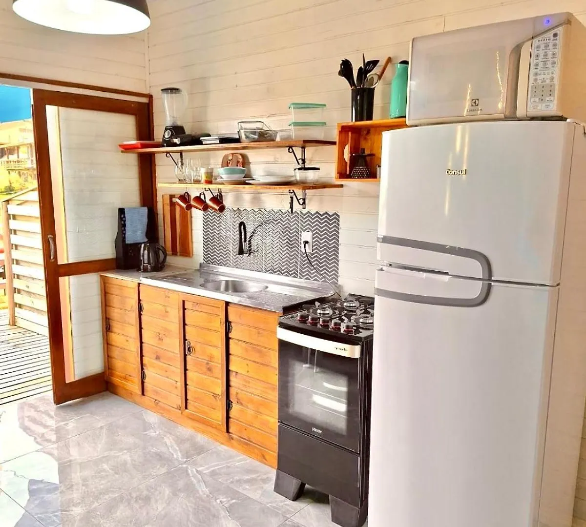 Bella Vista Kitnets Apartman Farol de Santa Marta Brazília