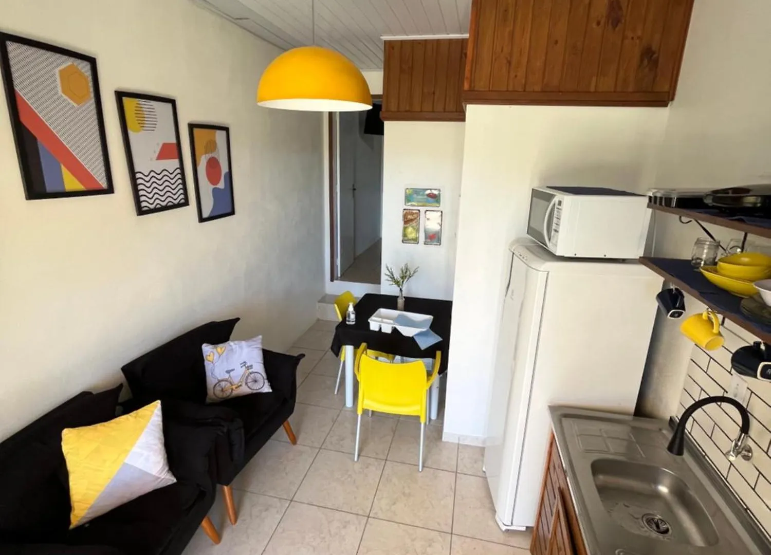 Bella Vista Kitnets Apartman Farol de Santa Marta Brazília